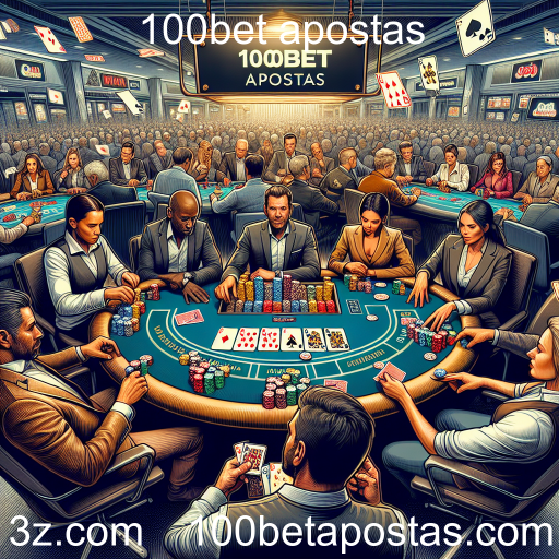 A Emoção do Poker no 100bet Apostas